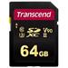 Transcend 64GB SDXC 700S (Class 10) UHS-II U3 V90 MLC paměťová karta, 285 MB/s R, 180 MB/s W