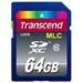 Transcend 64GB SDXC (Class 10) MLC průmyslová paměťová karta (bez adaptéru), 20MB/s R, 20MB/s W
