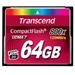 TRANSCEND Compact Flash Card (800x) 64GB (Premium)
