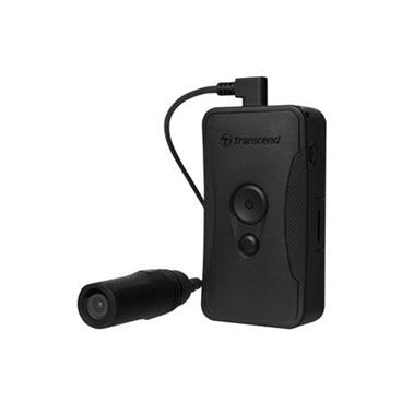 Transcend DrivePro Body 60 osobní kamera, Full HD 1080p, 64GB interní paměť, GPS, Wi-Fi, Bluetooth, USB 2.0, IP67, černá