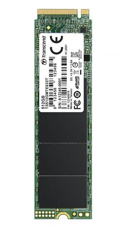 TRANSCEND MTE632T 512GB Industrial 3K P/E SSD disk M.2, 2280 PCIe Gen3 x4 NVMe 1.3 (3D TLC), 1700MB/s R, 900MB/s W