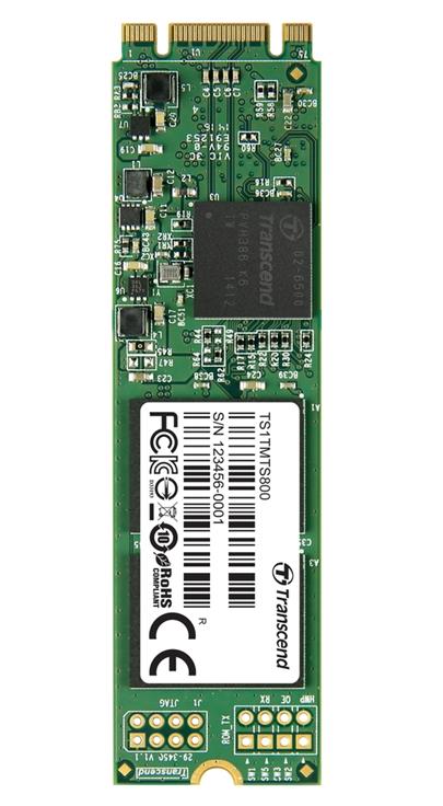 TRANSCEND MTS800 1TB SSD disk M.2 2280, SATA III (MLC)