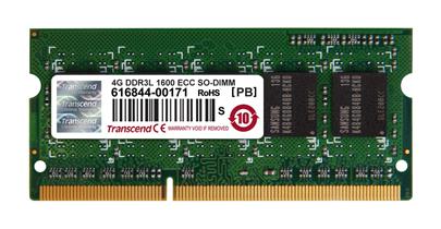 Transcend paměť SODIMM DDR3 4GB 1600MHz, 1Rx8, CL11