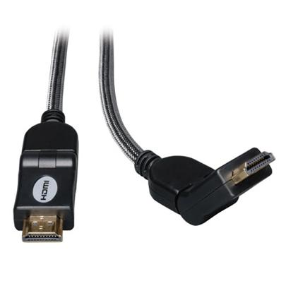 TRIPPLITE High Speed v1.3 HDMI Gold kabel 1,8m,konektory na kloubu
