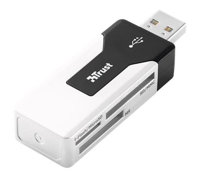 TRUST - Čtečka Trust 36-in-1 USB2 Mini Cardreader CR-1350p, USB