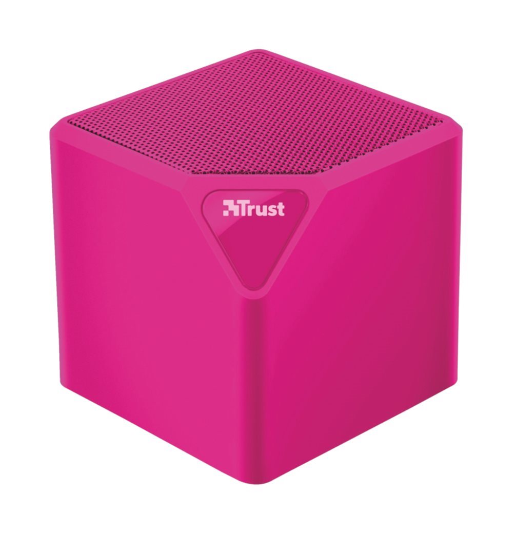 TRUST Primo Wireless Bluetooth Speaker - neon pink