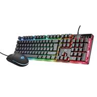 TRUST set klávesnice + myš GXT 838 Azor Gaming Combo CZ/SK