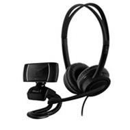 TRUST set webcamera + headset DOBA 2-in-1, Home-office set