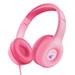 TRUST sluchátka Nouna Kids Headphones, Růžová