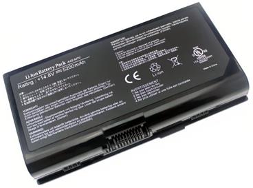 TRX baterie Asus/ 14,8V/ 5200mAh/ pro F70/ G71/ G72/ M70/ N70/ N90/ X71/ X72/ neoriginální
