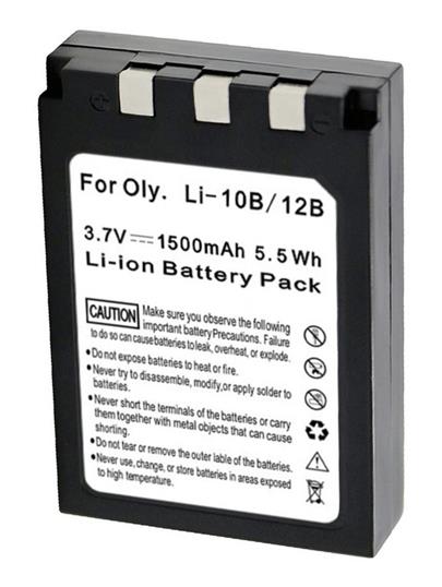 TRX baterie Olympus/ 1500 mAh/ pro LI-12B/ DB-L10B/ neoriginální