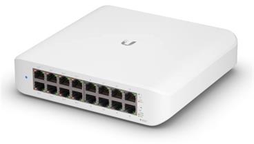 Ubiquiti Switch L2 UniFi USW-Lite-16-POE, 16-Port Gigabit, 8x PoE-out