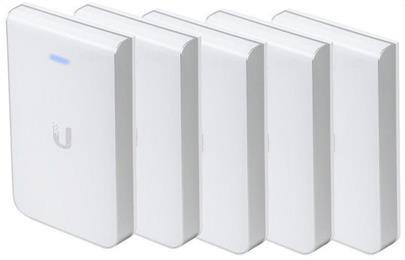 UBNT UniFi AP AC In Wall PRO, 5-PACK [vnitřní AP, 2.4GHz(450Mbps)+5GHz(1300Mbps), 3x3 MIMO, 802.11a/b/g/n/ac]