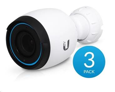 UBNT UVC-G4-PRO-3, UniFi Protect G4-PRO Camera, 4k, 4.24 - 12.66 mm, H.264, IR, PoE, IP67, 3-pack