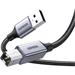 UGREEN USB-A (M)/USB-B 2.0 pletený kabel, 1 metr