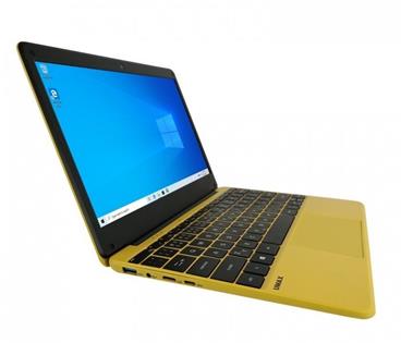 UMAX notebook VisionBook 12Wa/ 11,6" IPS/ 1920x1080/ N3350/ 4GB/ 64GB Flash/ mini HDMI/ 2x USB/ USB-C/ W10 Pro/ žlutý