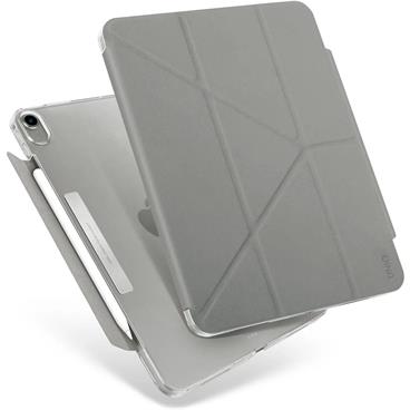 UNIQ Camden Antimikrobiální pouzdro iPad Air (2020) šedé