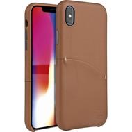 UNIQ Hybrid Duffle Tandy iPhone XS Max hnědé