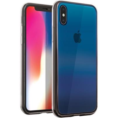 UNIQ Hybrid Glaze Ombre Midas iPhone XS/X černé