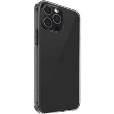 Uniq Hybrid iPhone 12 Pro Max Air Fender Antimicrobial - Smoked Grey Tinted