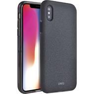 UNIQ Hybrid Lithos Charcoal iPhone XS Max tmavě šedé