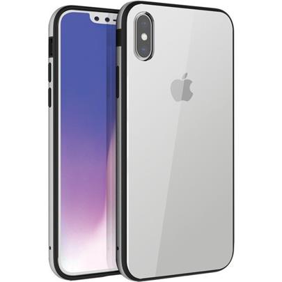 UNIQ Hybrid Valencia Clear iPhone XS Max stříbrné