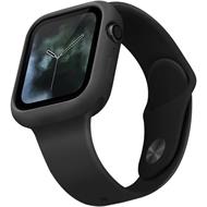 UNIQ Lino silikonové pouzdro Apple Watch Series 4/5/6/SE (40mm) černé