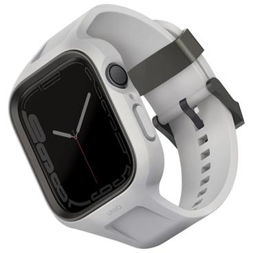 UNIQ Monos 2v1 pouzdro s řemínkem pro Apple Watch 45/44mm šedé