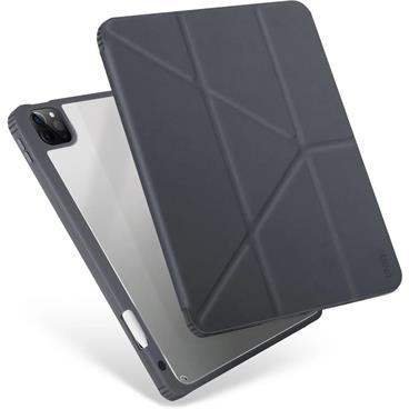 UNIQ Moven Antimikrobiální pouzdro iPad Pro 12,9" (2020/2021) šedé