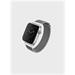 Uniq ocelový řemínek Dante pro Apple Watch série 4 (44 mm), stříbrná