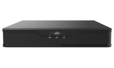 UNV NVR 8x IP/ 8Mpix/ 60Mbps/ H.265/ 1x SATA/ HDMI/ VGA/ 4-ch BNC/ 2x USB/ audio