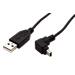 USB 2.0 kabel USB A(M) - miniUSB 5pin B(M), 1,8m, lomený 90°