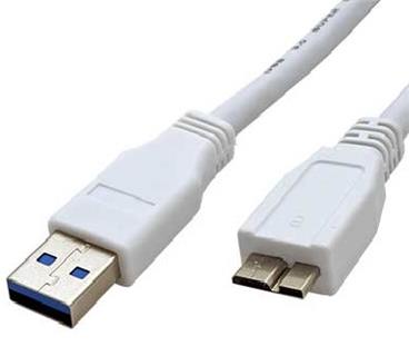 USB 3.0 SuperSpeed kabel USB3.0 A(M) - microUSB3.0 A(M), 0,8m