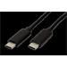 USB 3.1 kabel USB C(M) - USB C(M), 1m, černý