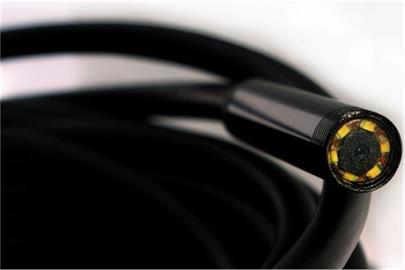 USB endoskopická kamera 1280x720, kabel 10m, průměr 8mm a zrcátkem