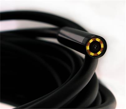 USB endoskopická kamera průměr 7mm, kabel 5m a zrcátkem i pro mobil