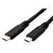 USB SuperSpeed 10Gbps (3.2 gen 2) kabel USB C(M) - USB C(M), PD 20V/3A, 5m, černý