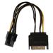 Valueline Redukční kabel interního napájení, zásuvka PCI Express - 15-pinová zástrčka SATA, 0,15 m (VLCP74200V015)
