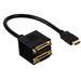 Valueline VGCP34950B02 - High Speed HDMI Kabel s Ethernetem HDMI Konektor - 2x DVI-D 24+1p zásuvka 0.20 m, černá