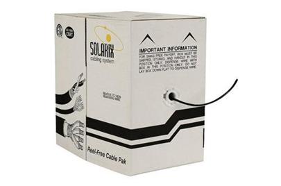 Venkovní instalační kabel Solarix CAT5E UTP PE Fca 305m/box