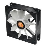 ventilátor DC 12cm, Thermaltake, hydrodynamické ložisko,  12V,  redukce otáček,  antivibrační úchyty, 16dBA