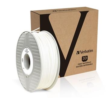 VERBATIM 3D Printer Filament TEFABLOC TPE 1,75mm,190m, 500g white