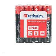 VERBATIM Alkalické baterie AAA, 4 Pack - Shrink, LR3