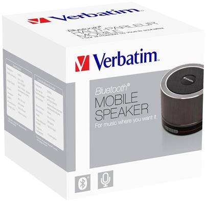 Verbatim Bluetooth MOBILE SPEAKER with built in microphone