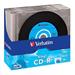 VERBATIM CD-R AZO 700MB, 52x, vinyl, slim case 10 ks