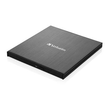 VERBATIM externí mechaníka Ultra HD 4K Blu-ray External Slimline Writer (USB 3.1, USB-C)