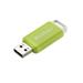 VERBATIM Flash Disk 32GB DataBar USB 2.0 Drive, zelená