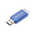 VERBATIM Flash Disk 64GB DataBar USB 2.0 Drive, modrá