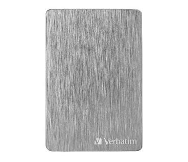 VERBATIM HDD 2.5" 1TB Store 'n' Go ALU Slim Portable Hard Drive USB 3.2, Space gray