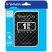 VERBATIM HDD 2.5" 1TB Store 'n' Go Portable Hard Drive USB 3.0, Black